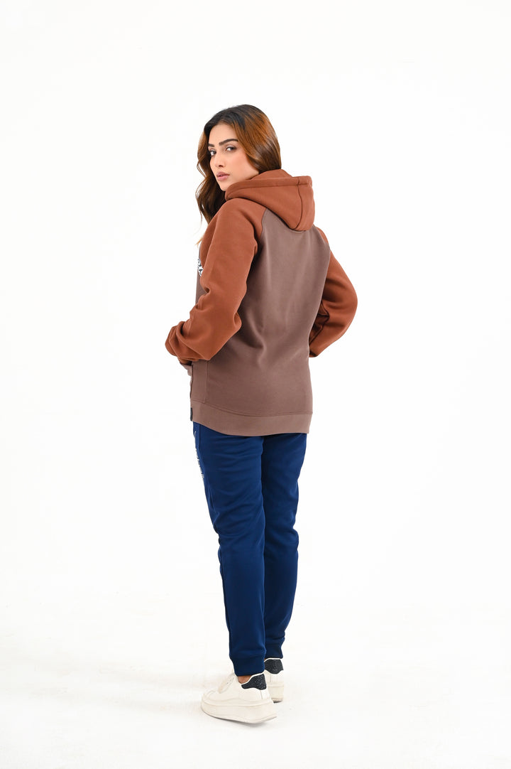 Heart Broken Hoodie / Brown & Rust 💔