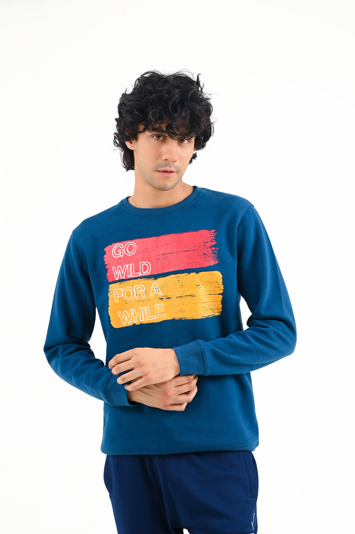 Go-Wild Sweatshirt / Teal