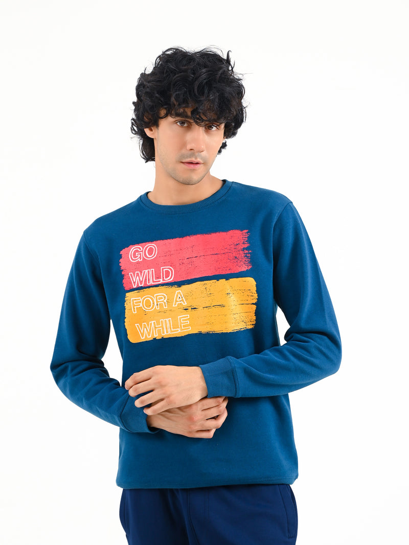Go-Wild Sweatshirt / Teal