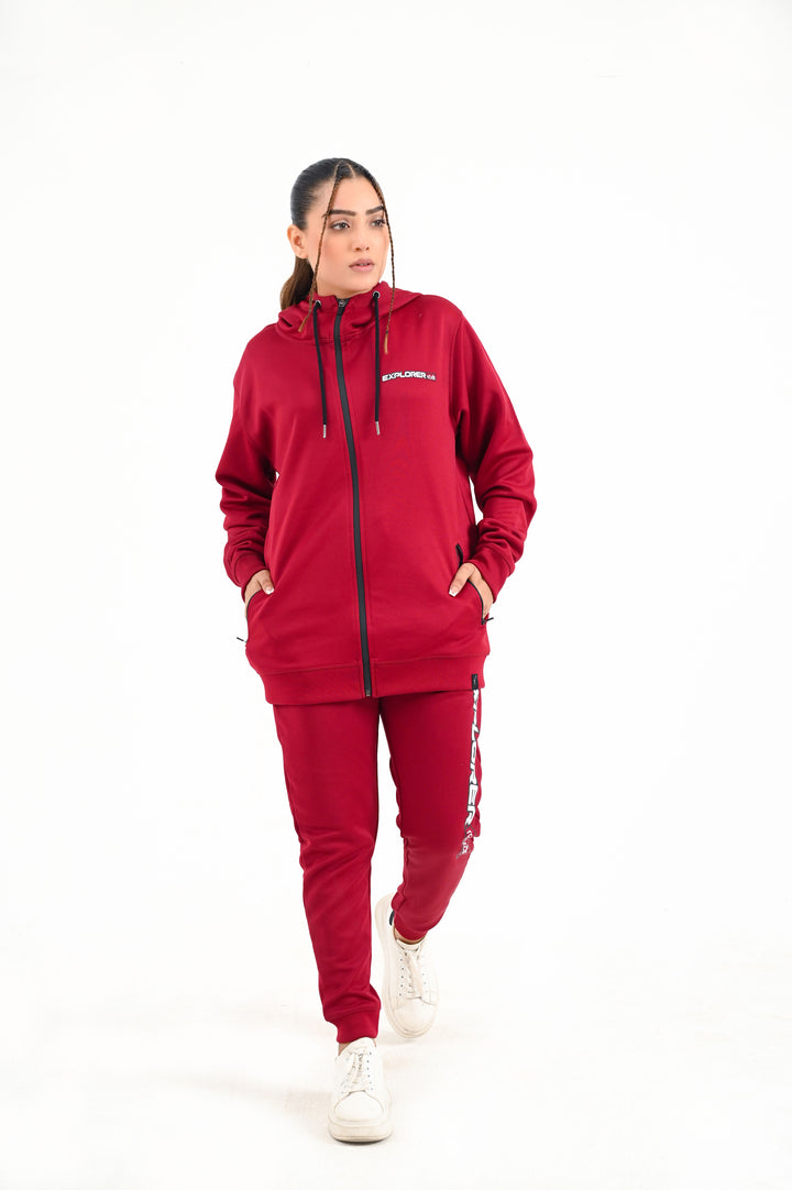 Explorer Scoba Tracksuit / Maroon