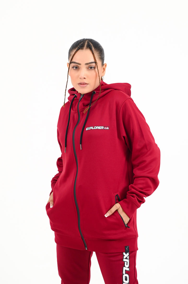 Explorer Scoba Tracksuit / Maroon