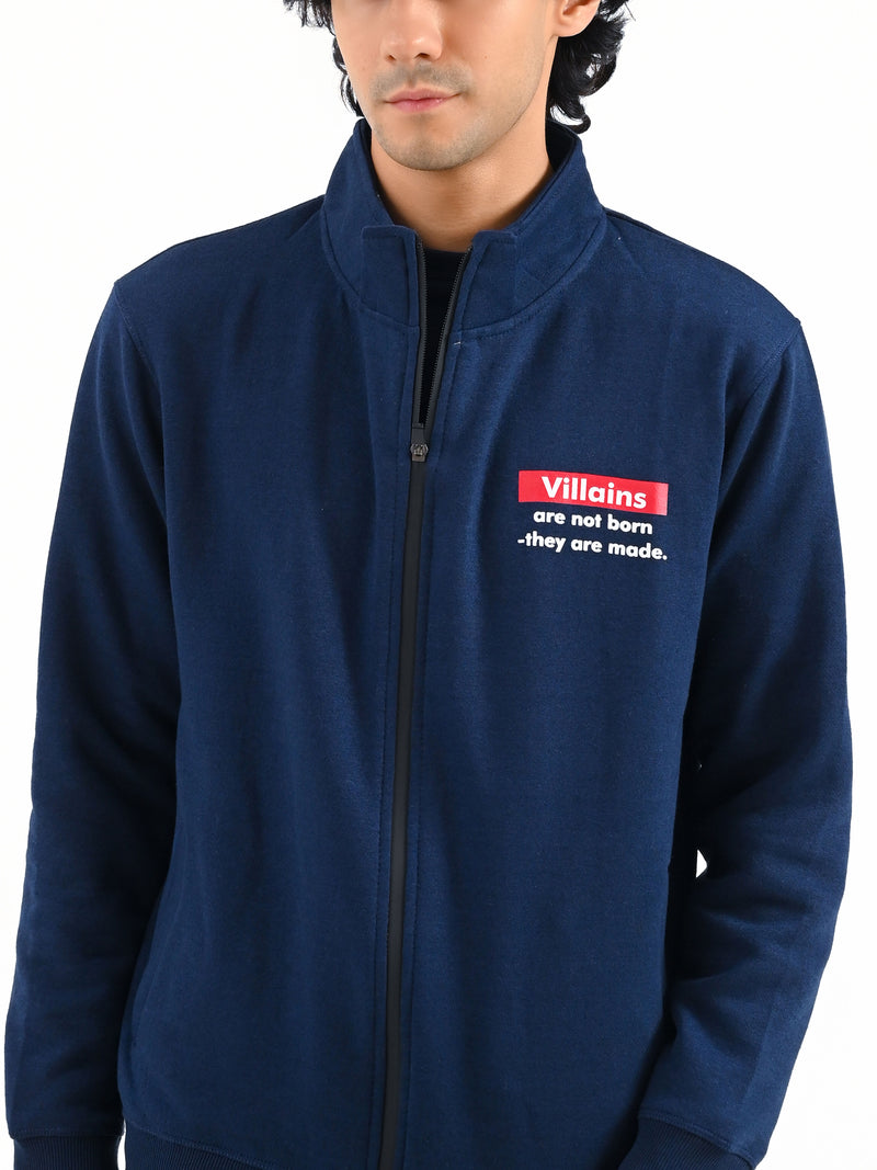 Villain Zipper / Navy Blue