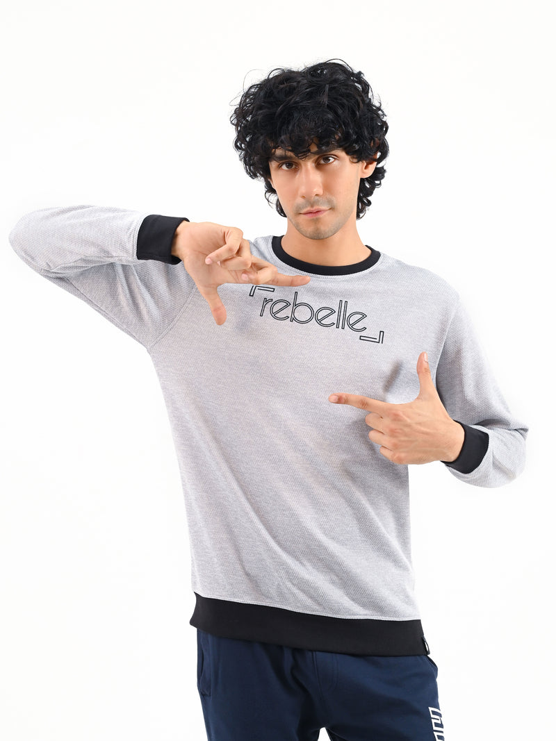 Premium rebelle Sweatshirt / Grey