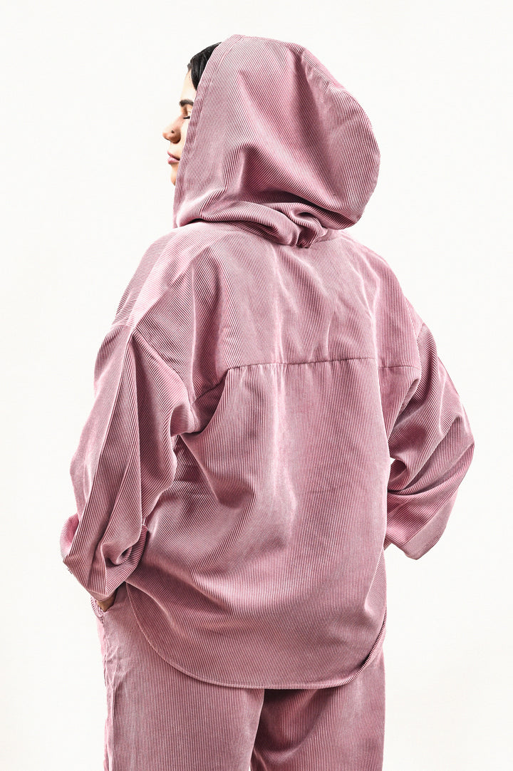 Chic Ribbed Corduroy Co-ord Set