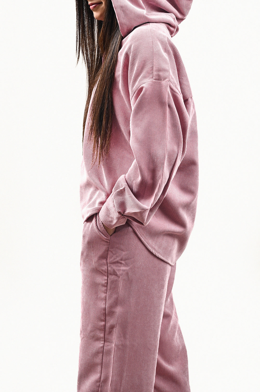 Chic Ribbed Corduroy Co-ord Set