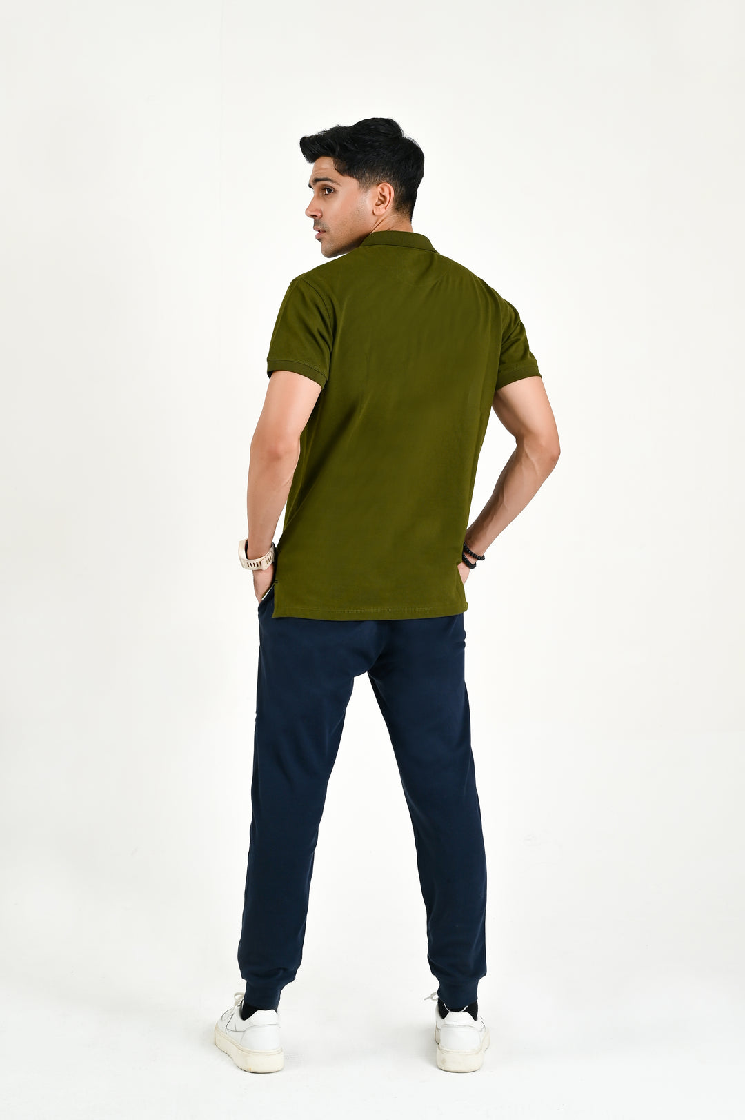Rugby League Polo / Olive Green