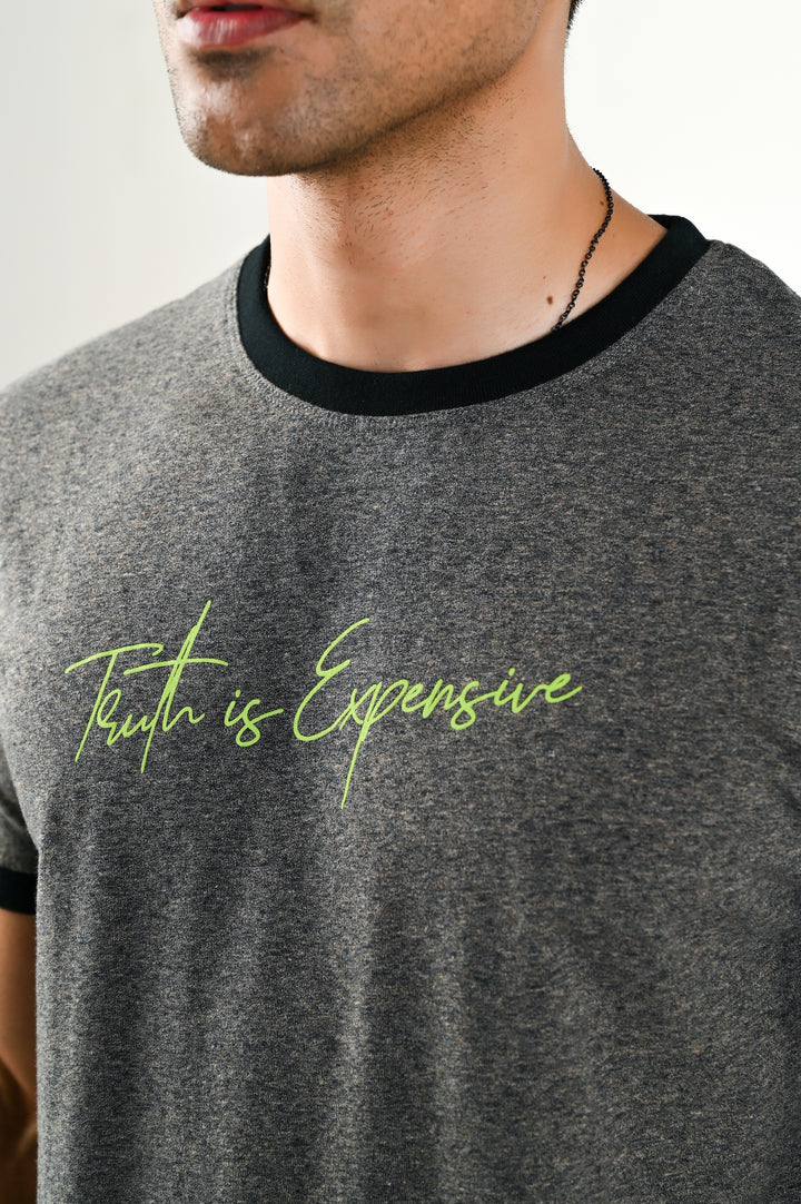 Truth is Expensive Tees / Grey