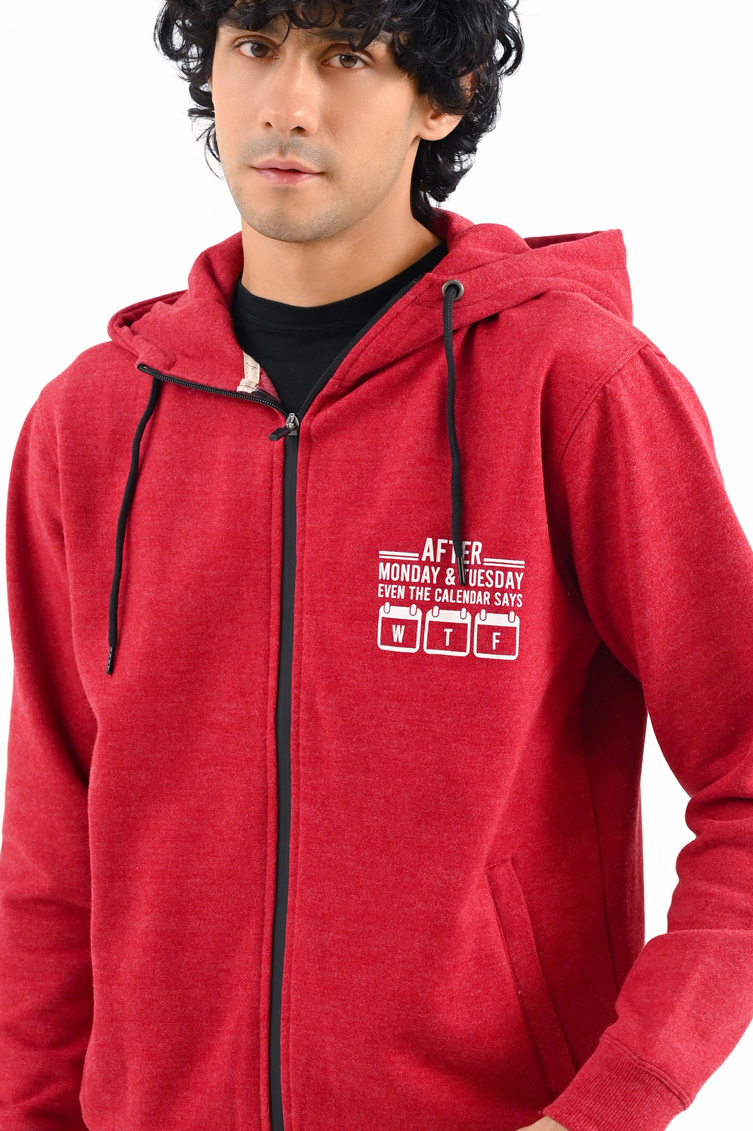 WTF Hoodie / Maroon