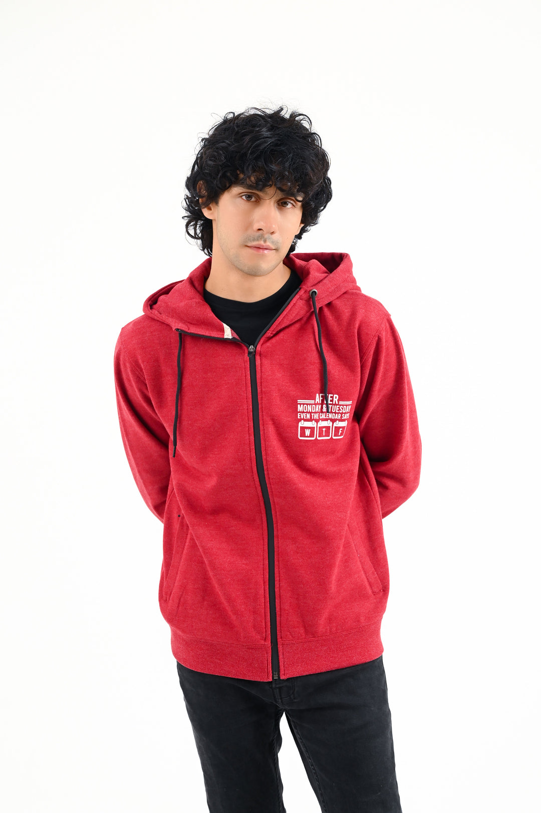 WTF Hoodie / Maroon