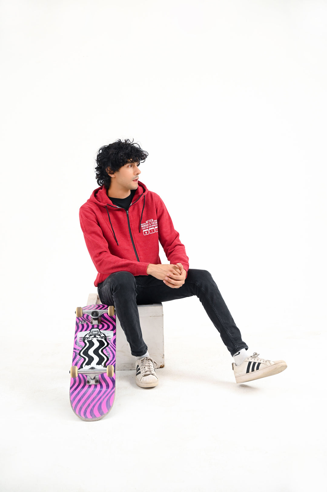 WTF Hoodie / Maroon