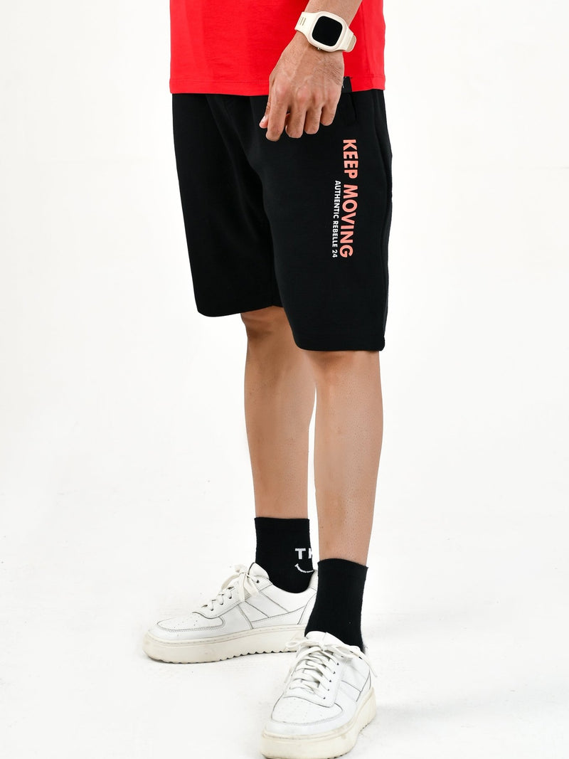 Keep Moving Shorts / Black